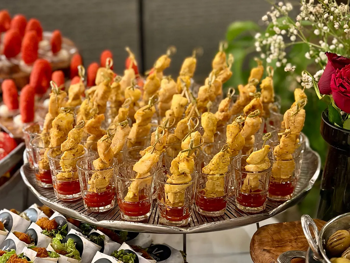 chicken tikka fingerfood